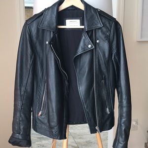 Leather jacket
